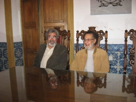 Cláudio Torres e Prof. Jorge Alarcão