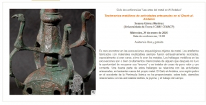 Conferência no Museu Arqueológico Nacional - Espanha