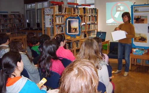 Participação na Semana da Leitura do Agrupamento de Escolas de Mértola - 2013